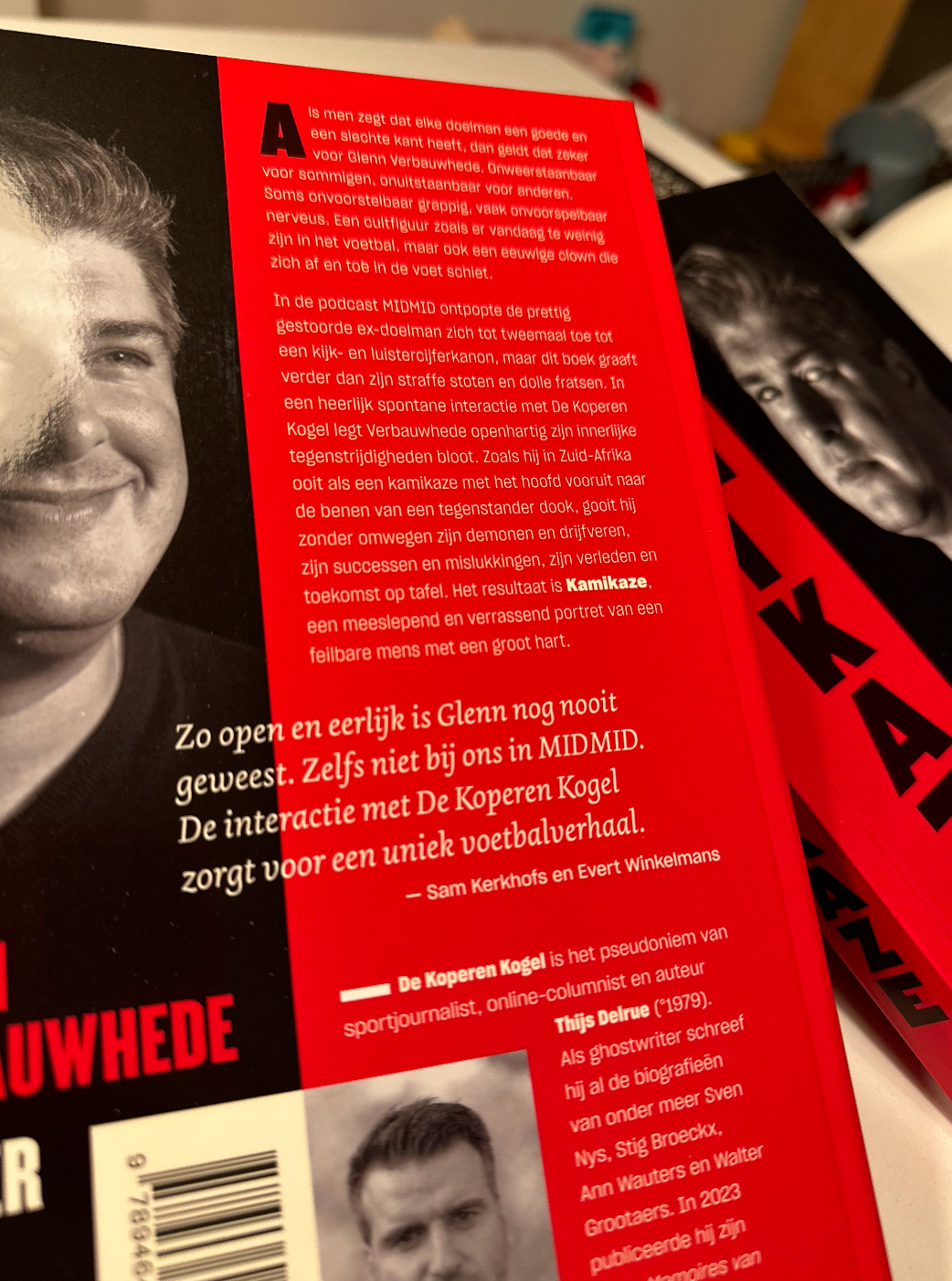 KAMIKAZE - Glenn Verbauwhede, keeper met twee kanten (3DE DRUK)