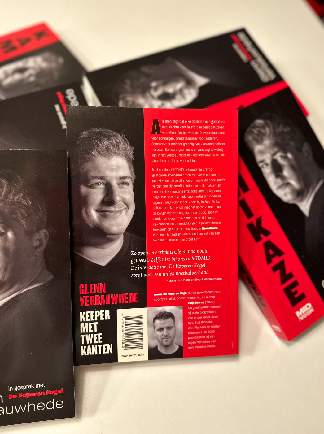 KAMIKAZE - Glenn Verbauwhede, keeper met twee kanten (3DE DRUK)